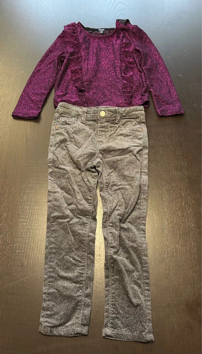 Tenue paillette 4 ans