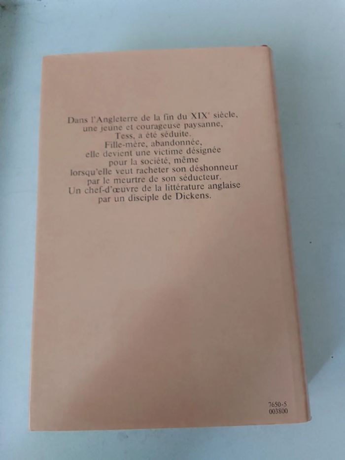 Thomas Hardy - Tess d'Uberville - photo numéro 2