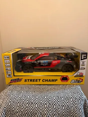 WDK-Voiture Radio commandée Collection Street Champ 1/10ème - 3 ans et +