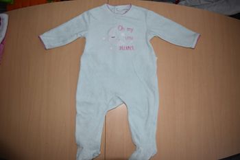 Pyjama chaud 12 mois