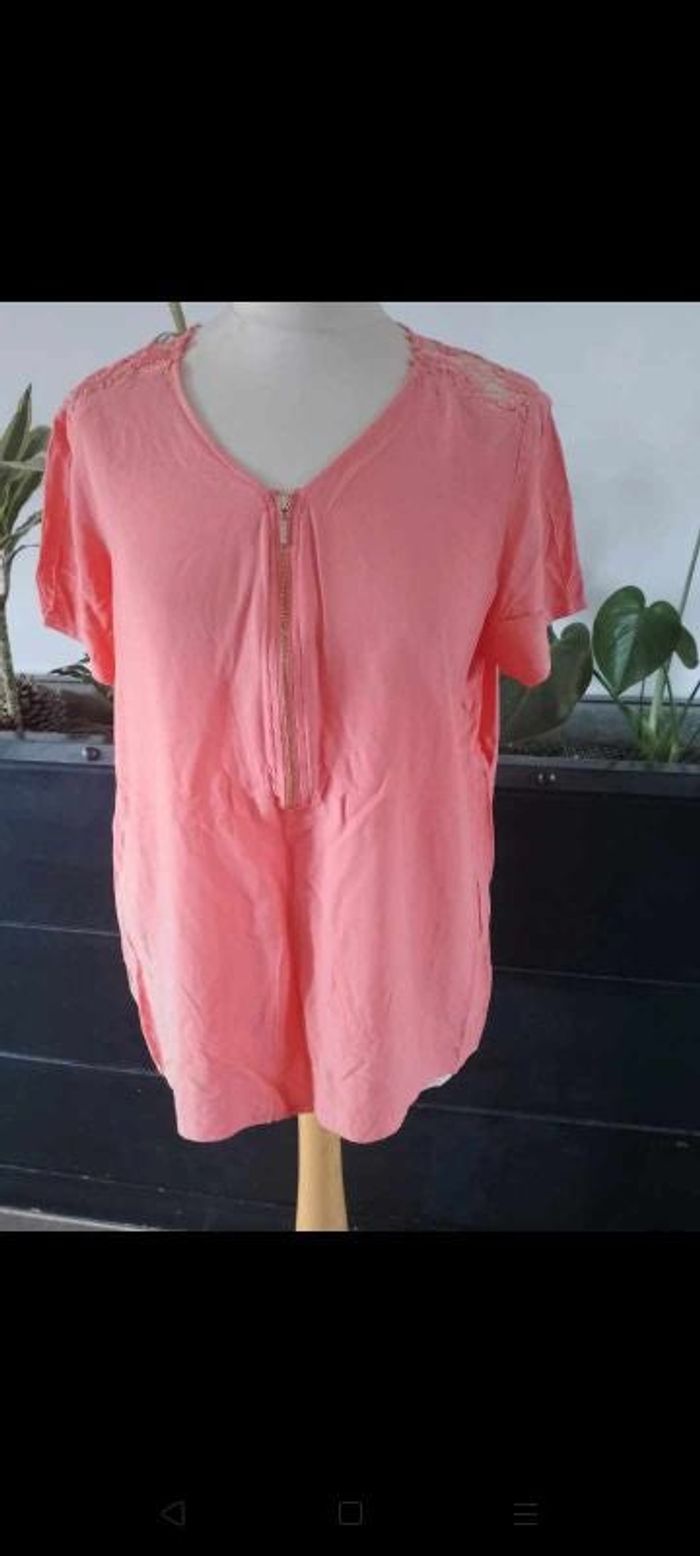 Blouse manches courtes Gémo