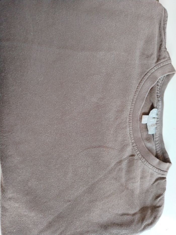 Manches longues marron 5 ans