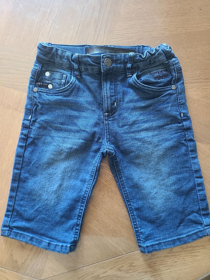 Short en jeans