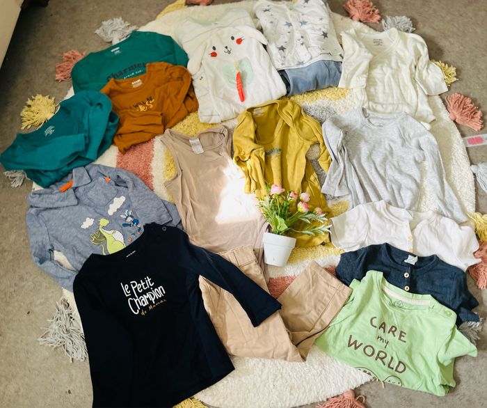 Lots vêtements bébé 12mois - photo numéro 2