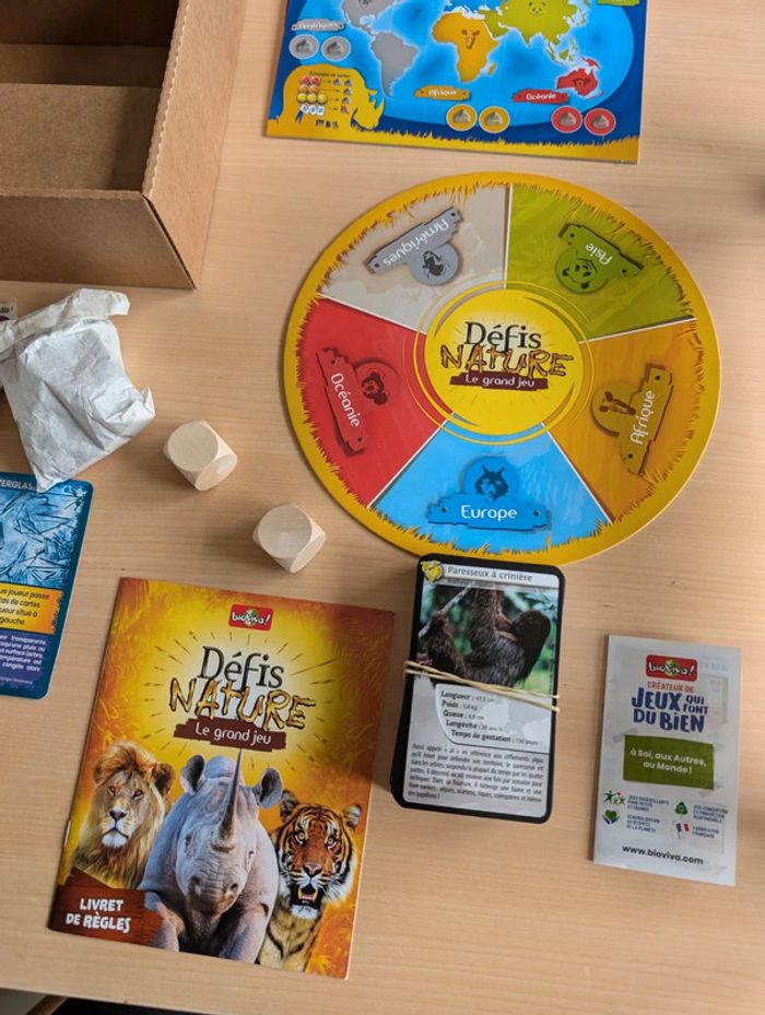Jeu défis nature le grand jeu neuf - photo numéro 3