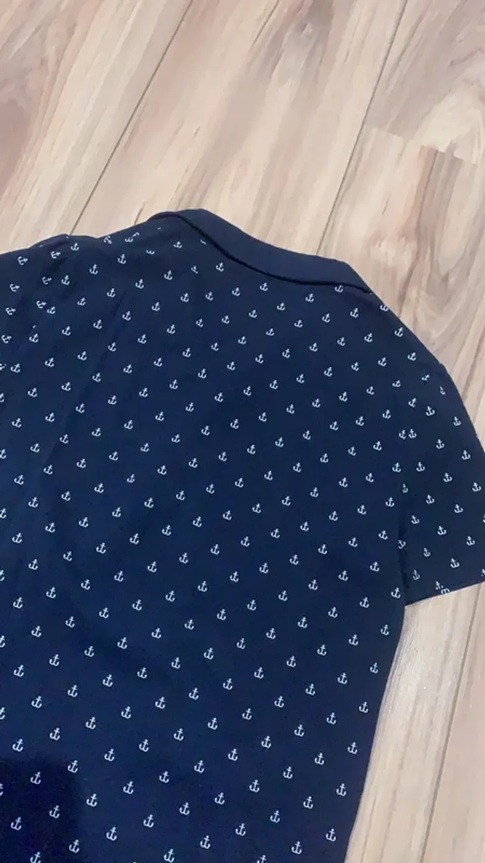 Polo homme marine - photo numéro 4