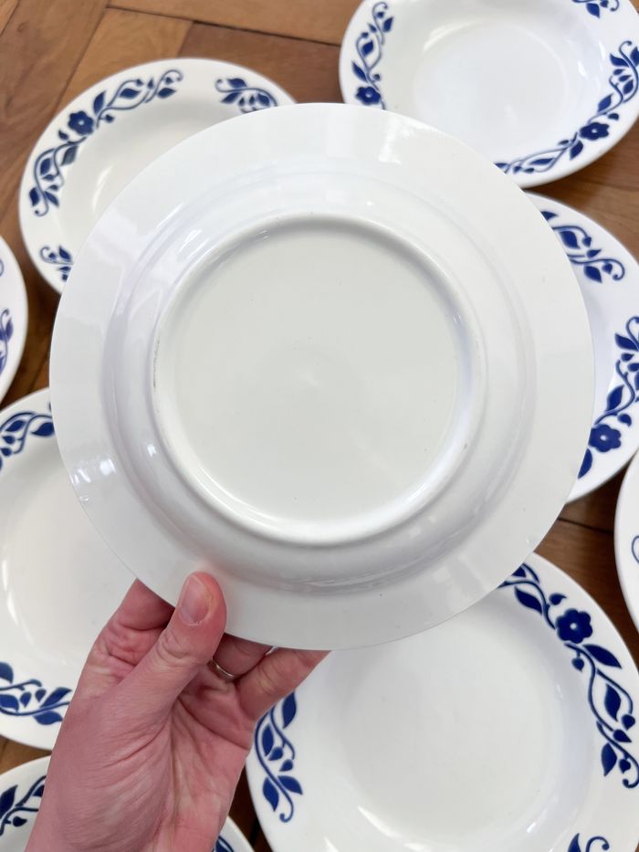 Assiettes creuses vintage - photo numéro 7