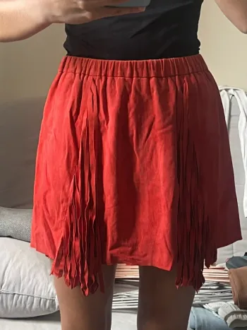 Jupe rouge