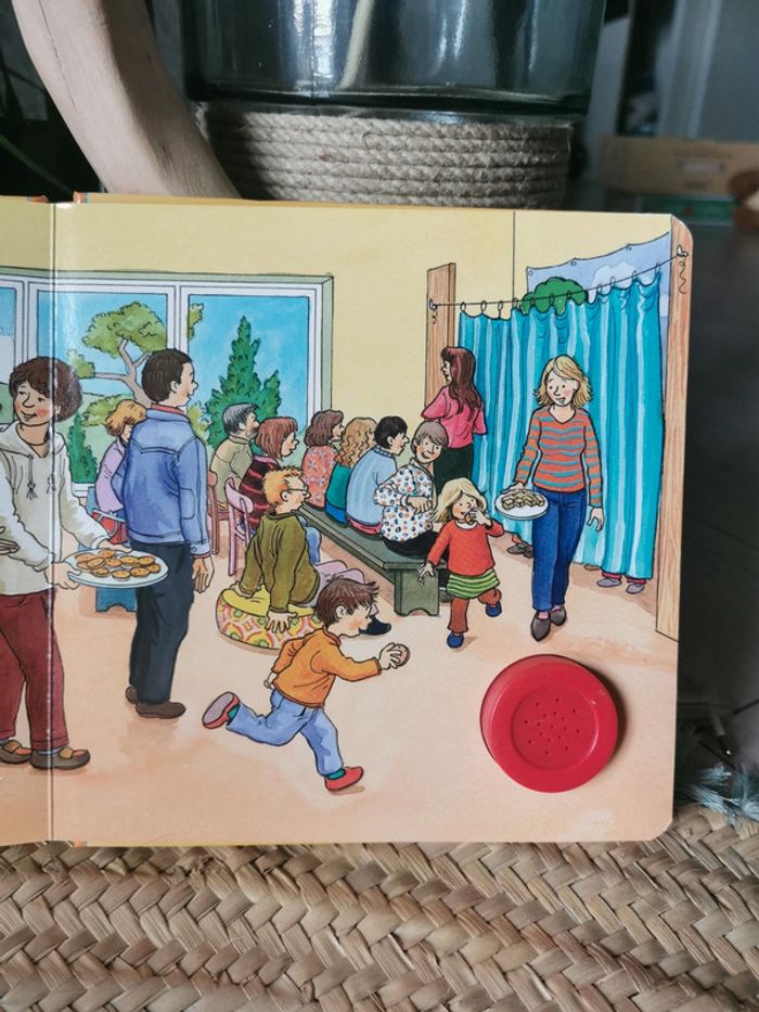 🌺Livre audio sonor A la garderie avec marie et lucas - photo numéro 7