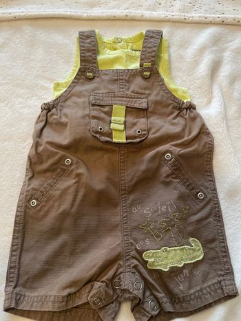 Ensemble salopette et débardeur