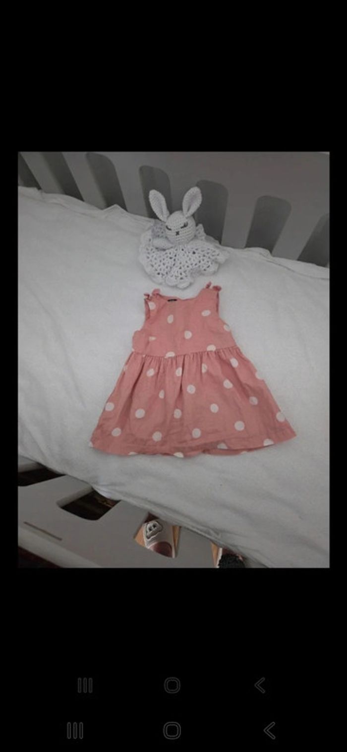 Robe à pois 6 mois fille kiabi 😃😃