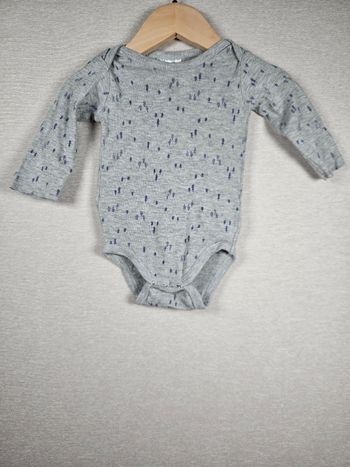 Bodie manche longue poco piano 3-6 mois 62-68cm