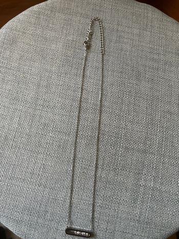 Collier argenté femme