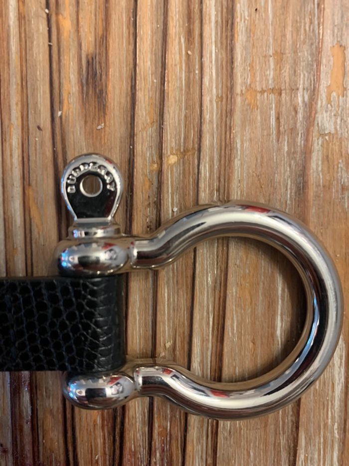 Ceinture cuir et métal burberry - photo numéro 8