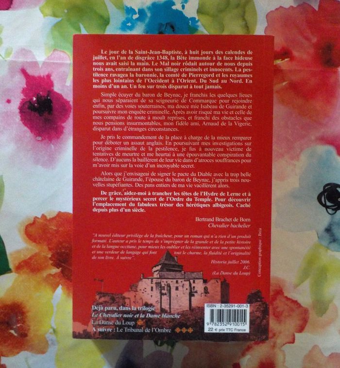Le chevalier noir et la dame blanche T2 La marque du temple de H. de Queyssac - photo numéro 2