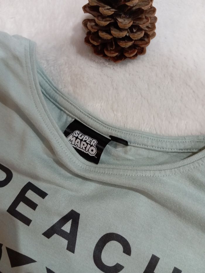 Tee-shirt manches longues Peach - photo numéro 2
