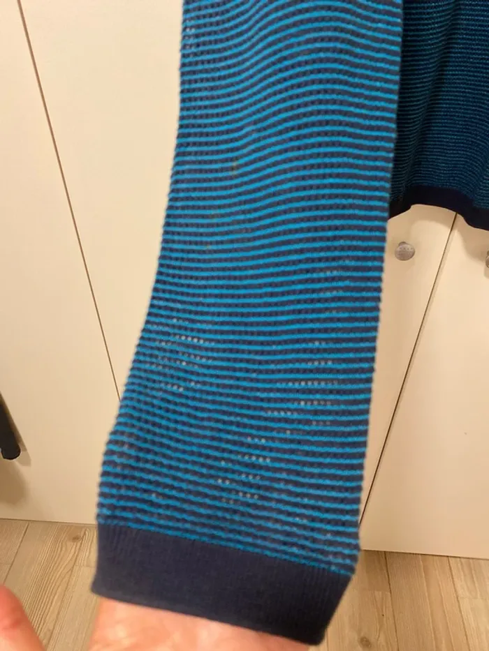 Pull homme col rond maille fine Hugo Boss taille L - photo numéro 5