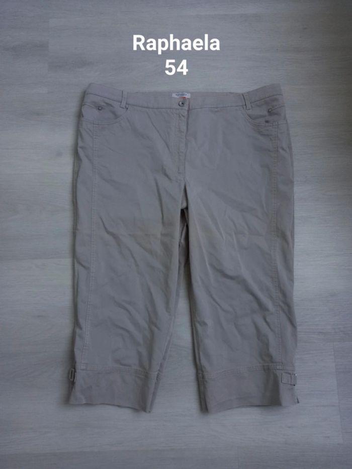 Pantalon 3/4 avec élastiques aux côtés de la taille - photo numéro 2