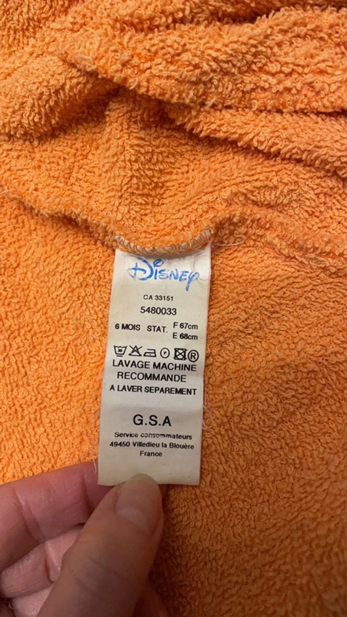 Peignoir 6 mois Disney - photo numéro 4