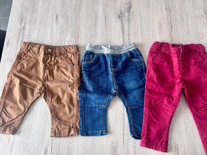 Lots pantalons 9 mois