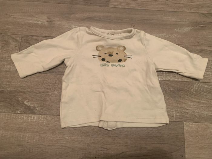 Pyjama deux pièces blanc - photo numéro 2