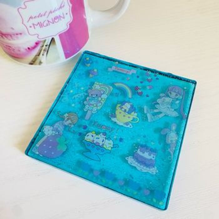 Dessous de verre Yummy Kawaii girl - photo numéro 2