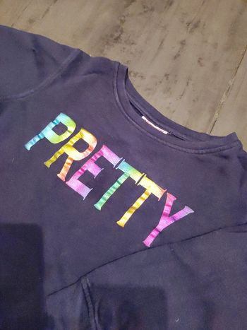 Sweat pretty 5 ans u essentiel super état belles couleurs