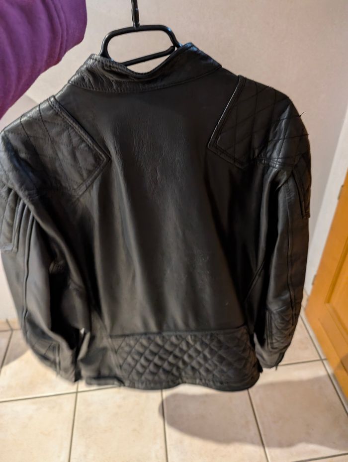 Veste en cuir diesel - photo numéro 4
