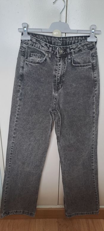 👖 Jean noir délavé vintage V2 - coupe droite