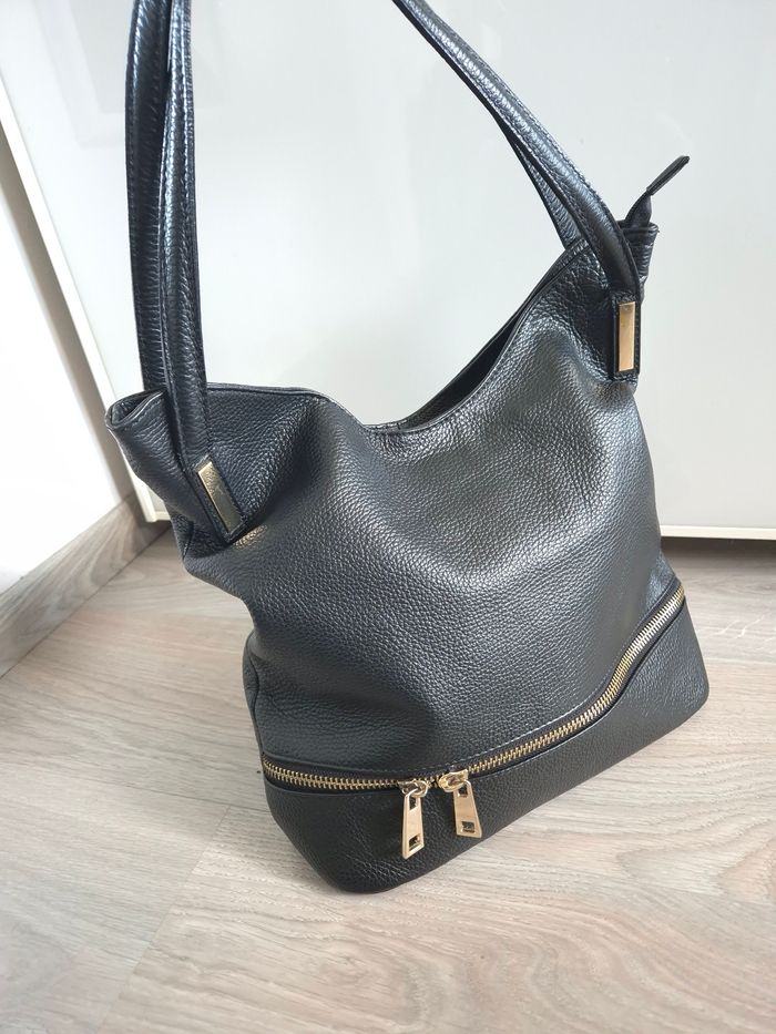 Sac à main en cuir the genuine leather - photo numéro 9