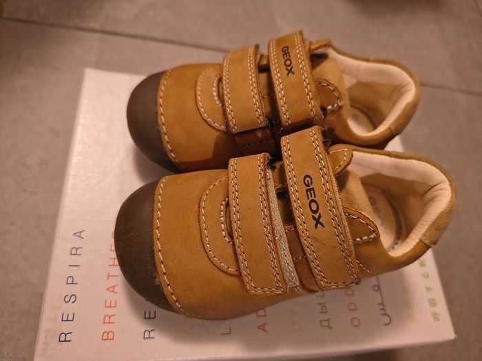 Chaussures Geox camel  t.22 - photo numéro 8