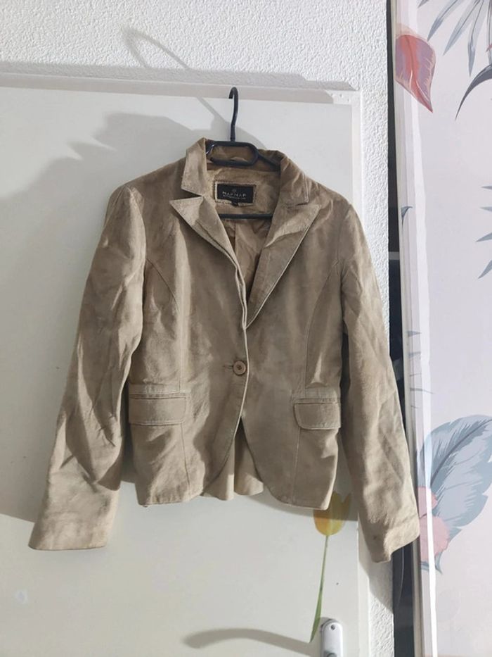 Jolie blazer 38 💎daim Naf Naf 💎 - photo numéro 3