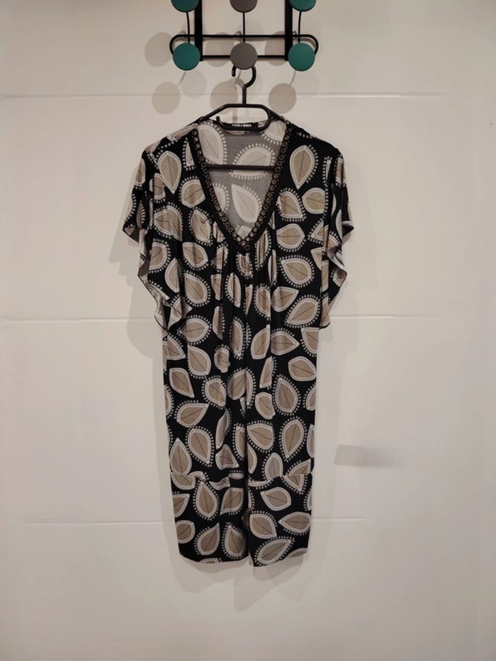 robe mi-longue taille 36