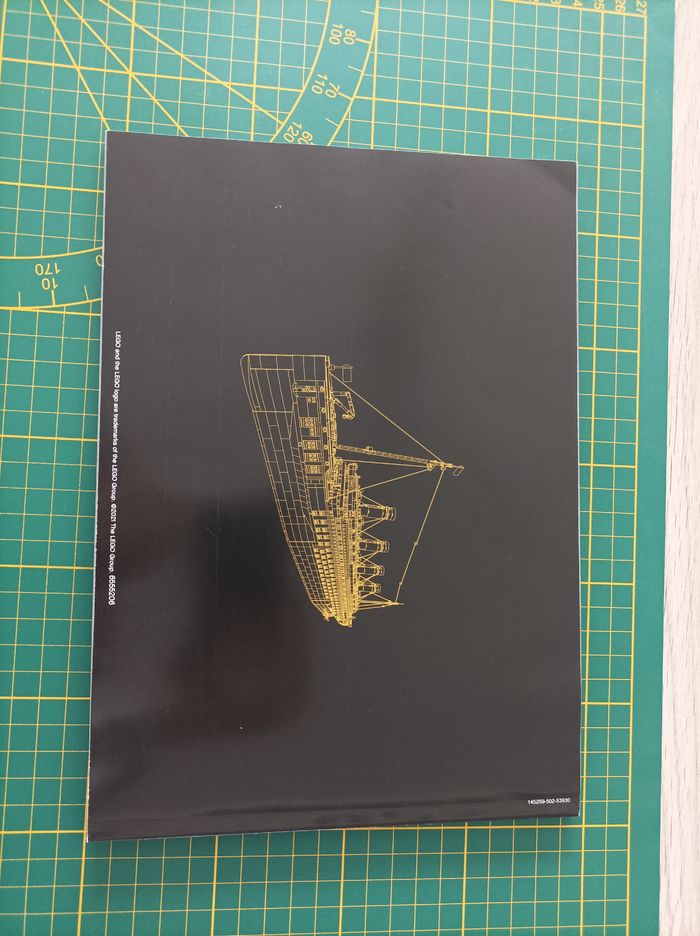 Livret book 2 notice montage set Lego Icons 10294 Le Titanic - photo numéro 2