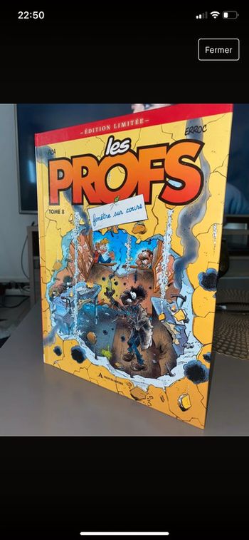 Livre BD Les Profs TBE