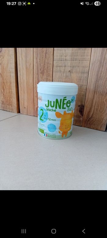 Lait 2ème âge Junéo 