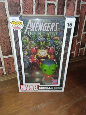 Funko pop Marvel Skrull en Iron Man