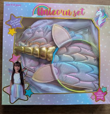 Ensemble de Costumes de licorne pour Fille 4-6 ans