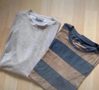 Lot tee shirts T-shirt taille M  H&M et Cedar Wood State