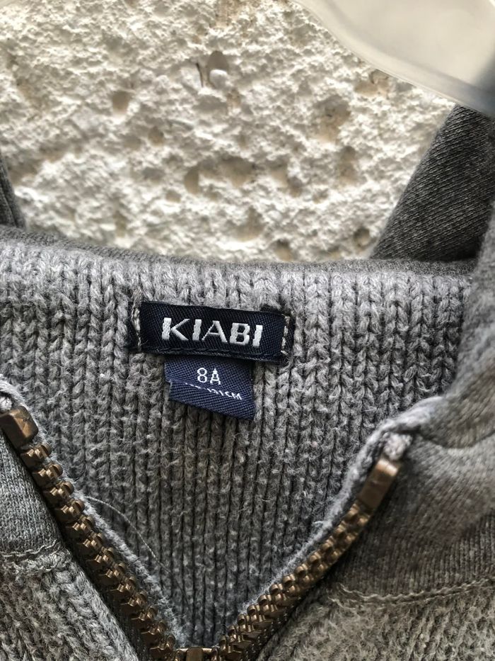 Gilet zippé Kiabi 8 ans - photo numéro 2