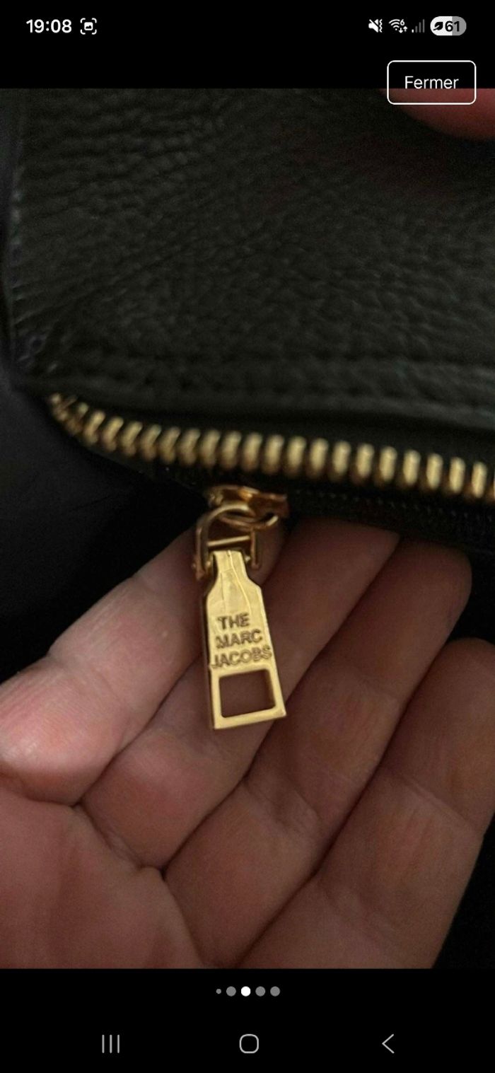 Sac tote bag noir a bandoulière - photo numéro 5