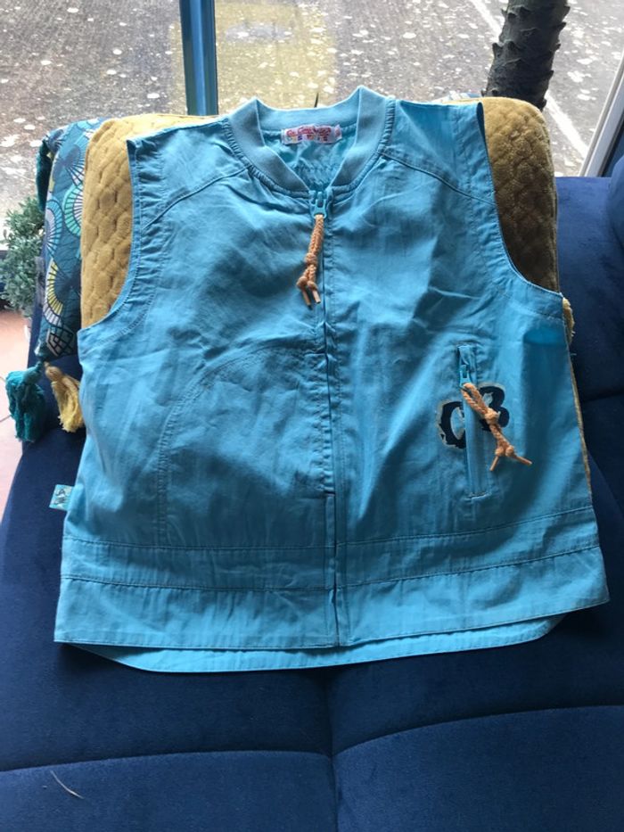 La compagnie des petits taille 8 ans ensemble veste sans manche et pantalon - photo numéro 7