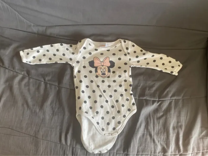 Lot de deux bodies Minnie 12 mois - photo numéro 5