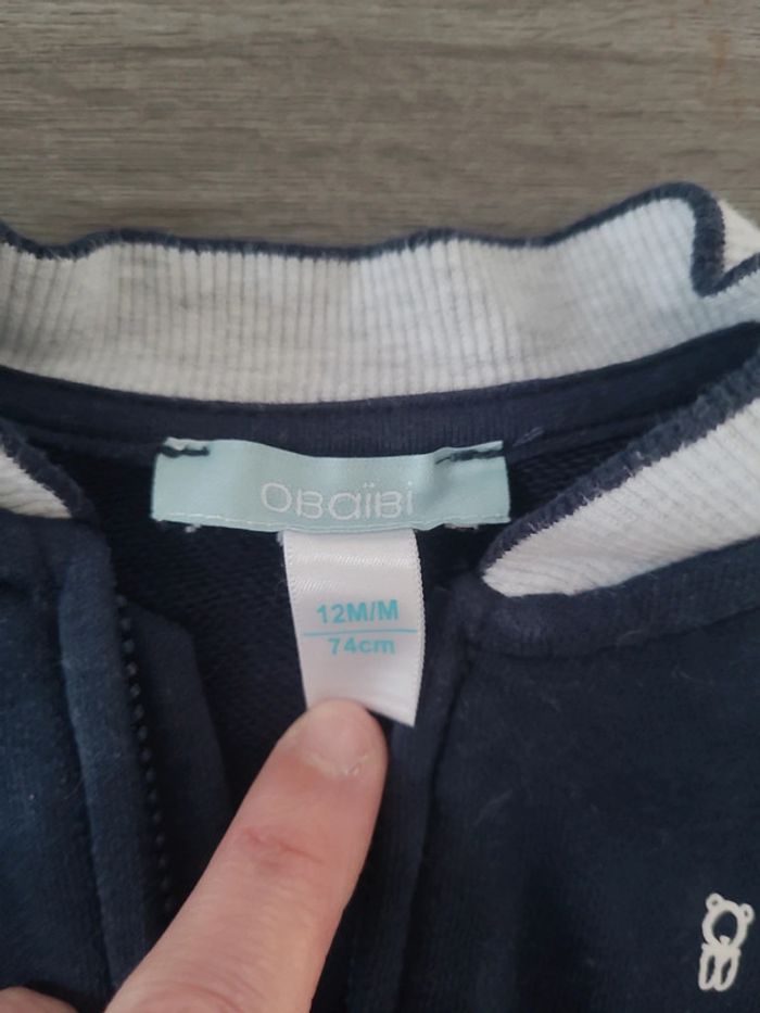 Gilet bleu - photo numéro 2