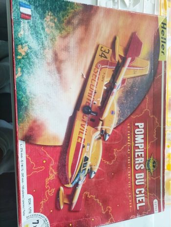 Maquette Pompiers du Ciel Heller