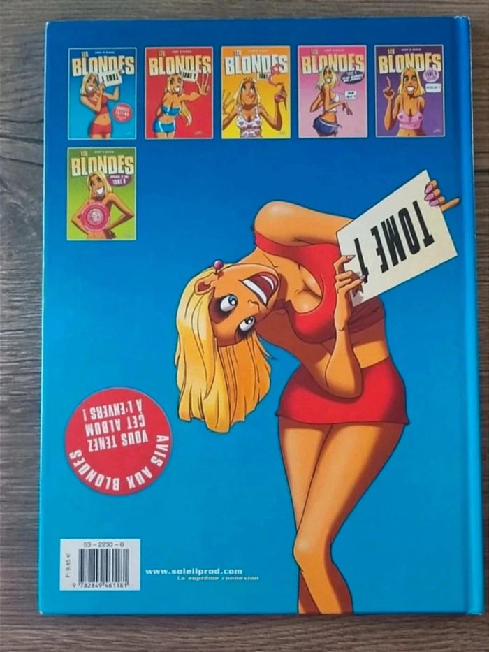 Livre BD Les Blondes Tome 1 - photo numéro 2
