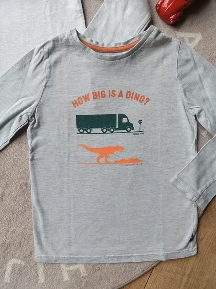 Lot de 2 tee shirt ML 👕 Okaïdi - photo numéro 2