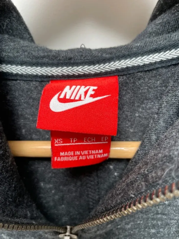 Nike Veste zippée à capuche full zip hoodie sweater Womens XL - photo numéro 4