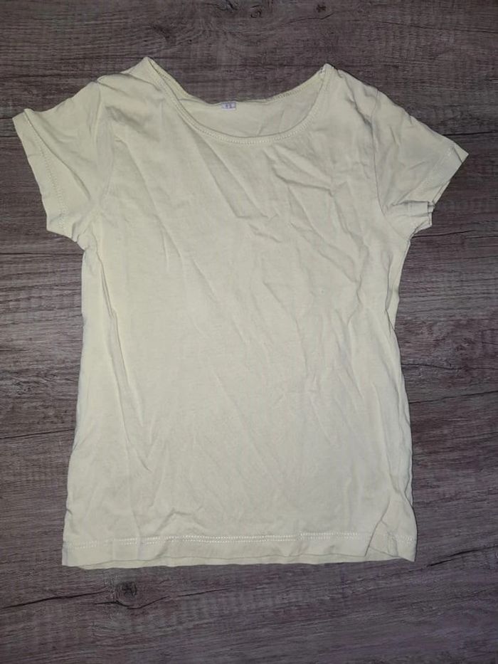 Maillot de corps jaune pâle 4/5 ans #Fille4ans