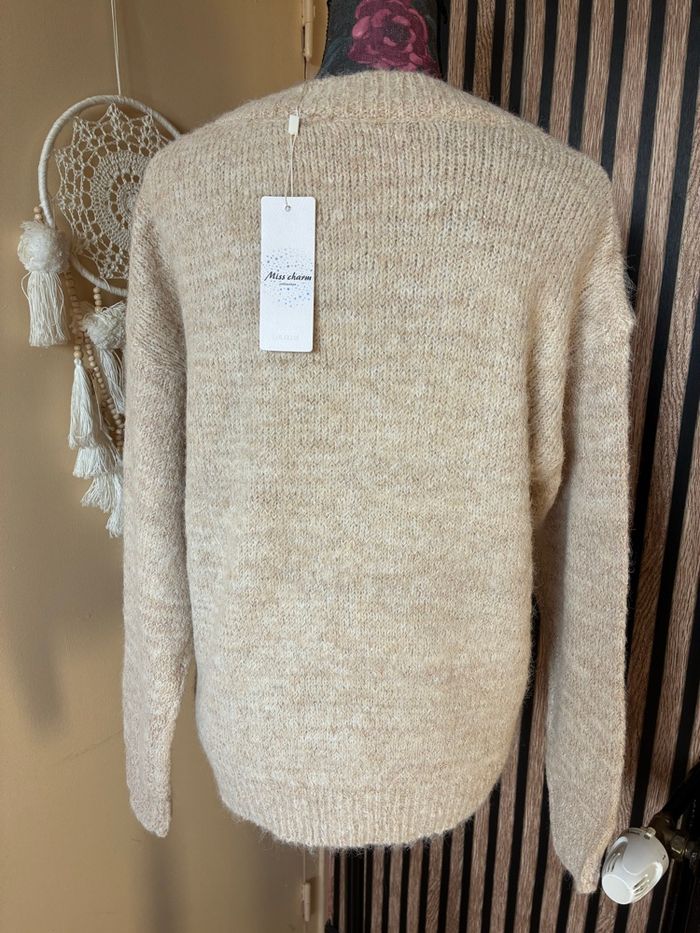 Pull beige - photo numéro 5